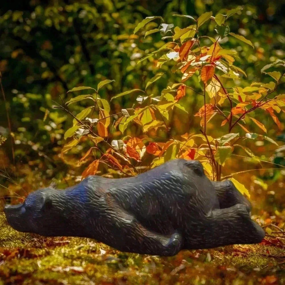 "Lazy, Lazy Bear Figurine - Picture 1 of 4